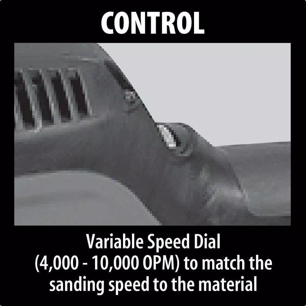 Makita 1/2 Sheet Corded Finishing Sander with Variable Speed Control