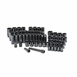 Husky 64-Piece 1/2 in. Drive SAE and Metric Impact Socket Set thumbnail 1