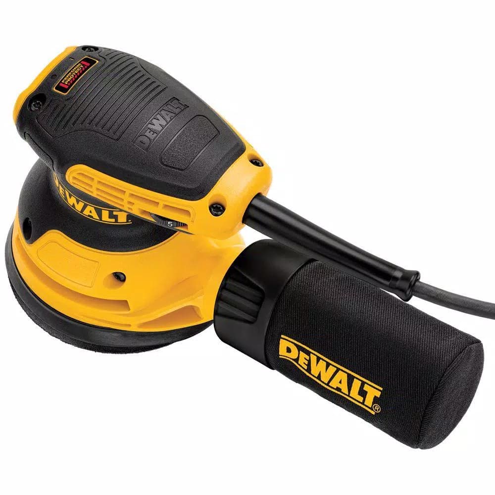 DEWALT DWE6423K 5 in. Variable Speed Random Orbital Sander, 3 Amp, Corded