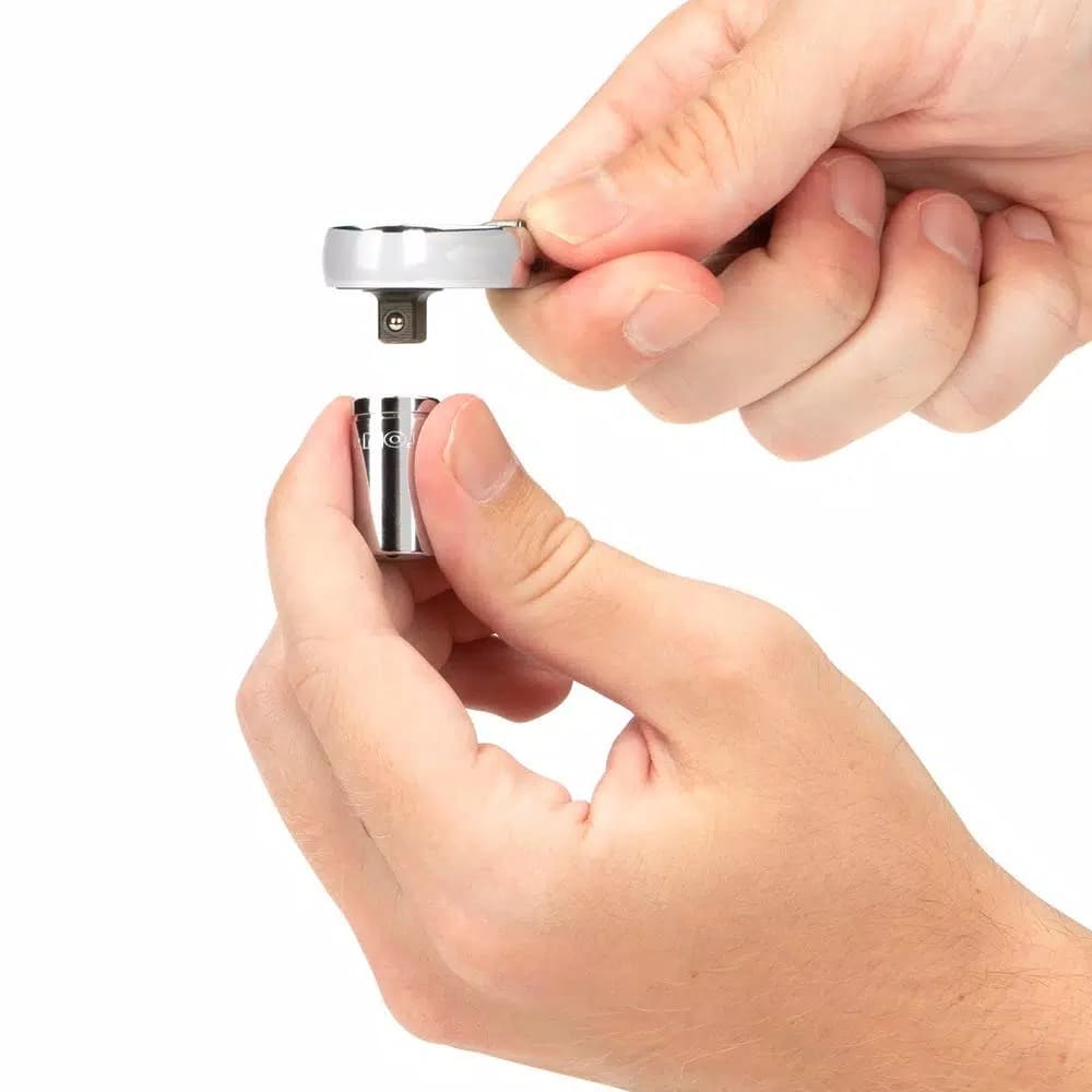 Tekton 1/4 Inch Drive x 6 Inch Ultra-Compact 90-Tooth Ratchet