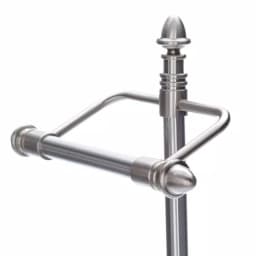 Moen Stockton Freestanding Pivoting Toilet Paper Holder, Brushed Nickel thumbnail 4