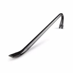 TEKTON 18 in. Wrecking Bar Pry Bar with Chisel Ends and V Nail Slot thumbnail 2