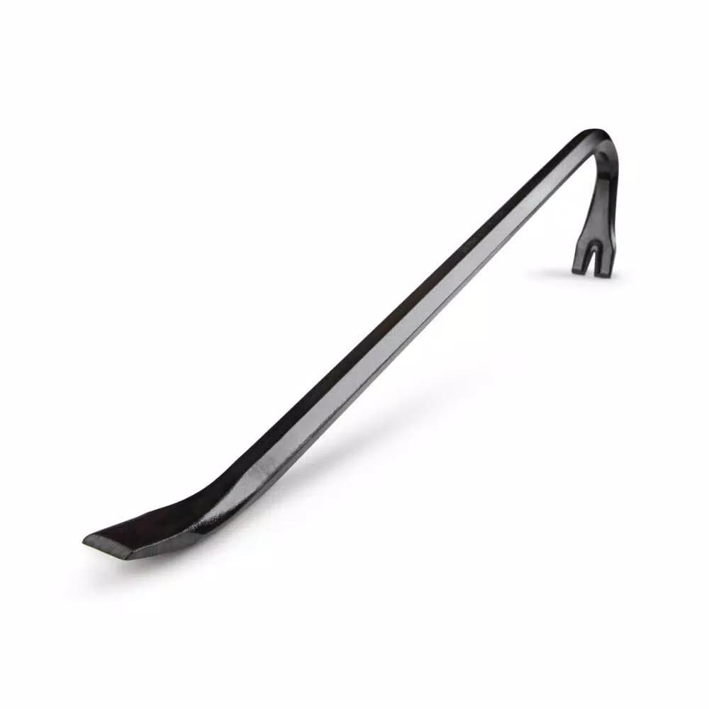 TEKTON 18 in. Wrecking Bar Pry Bar with Chisel Ends and V Nail Slot