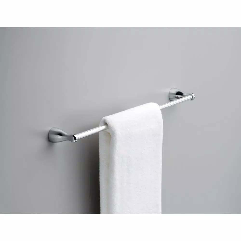 Delta Foundations 24 in. Single Towel Bar, Polished Chrome