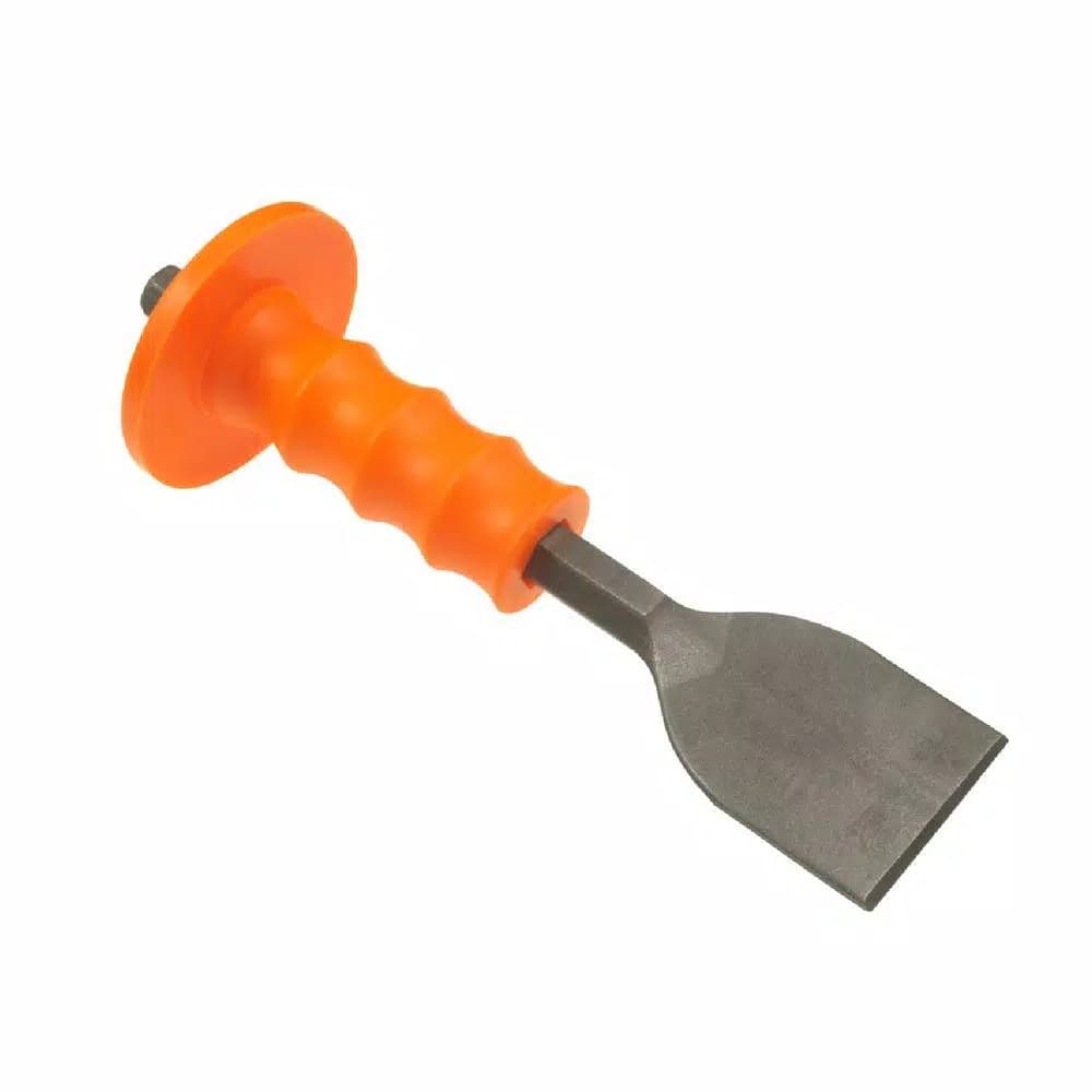 Mayhew Guardian 2-1/2 in. Handguard Floor Chisel, Alloy Steel, Made in USA