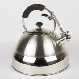 Creative Home Saturn 11.2-Cup Stainless Steel Whistling Tea Kettle, Silver thumbnail 3