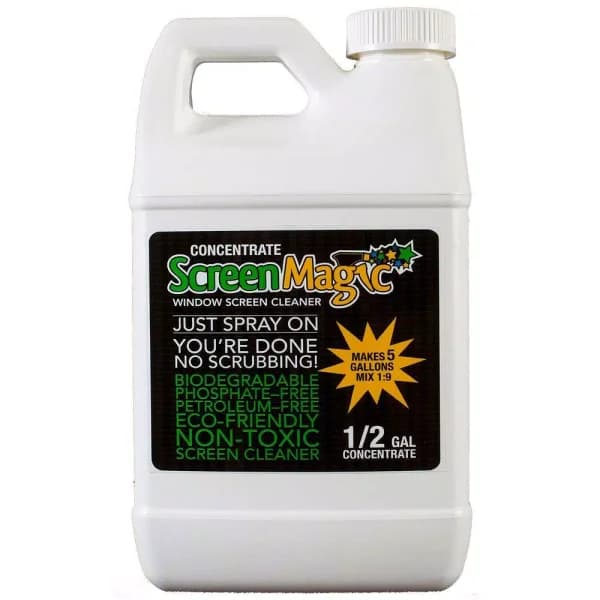 Screen Magic Window Screen Cleaner Concentrate, 64 oz (Case of 6)