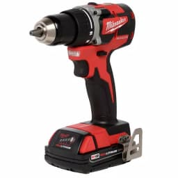 Milwaukee M18 1/2 in. Compact Brushless Cordless Drill/Driver Kit with (2) 2.0 Ah Batteries, Charger and Case thumbnail 8