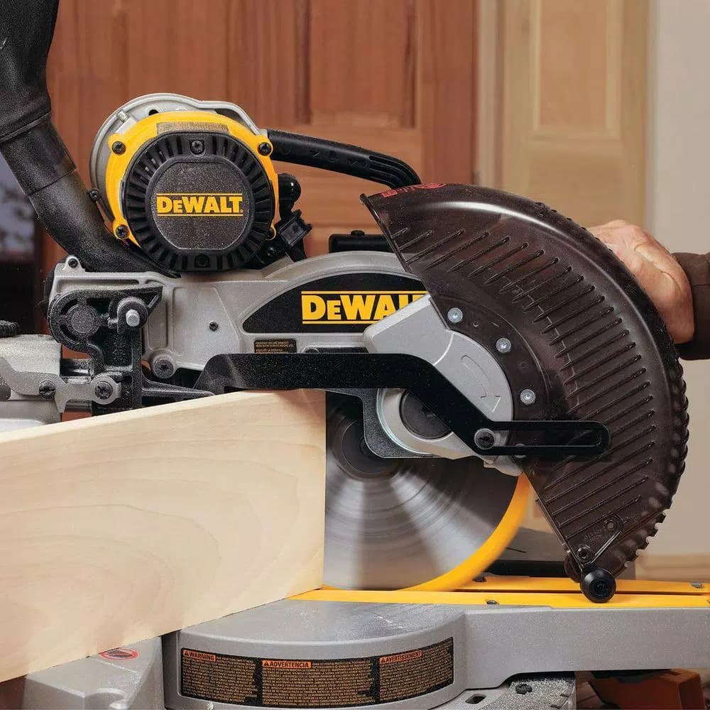 DEWALT 10 in. Double Bevel Sliding Compound Miter Saw, DW717