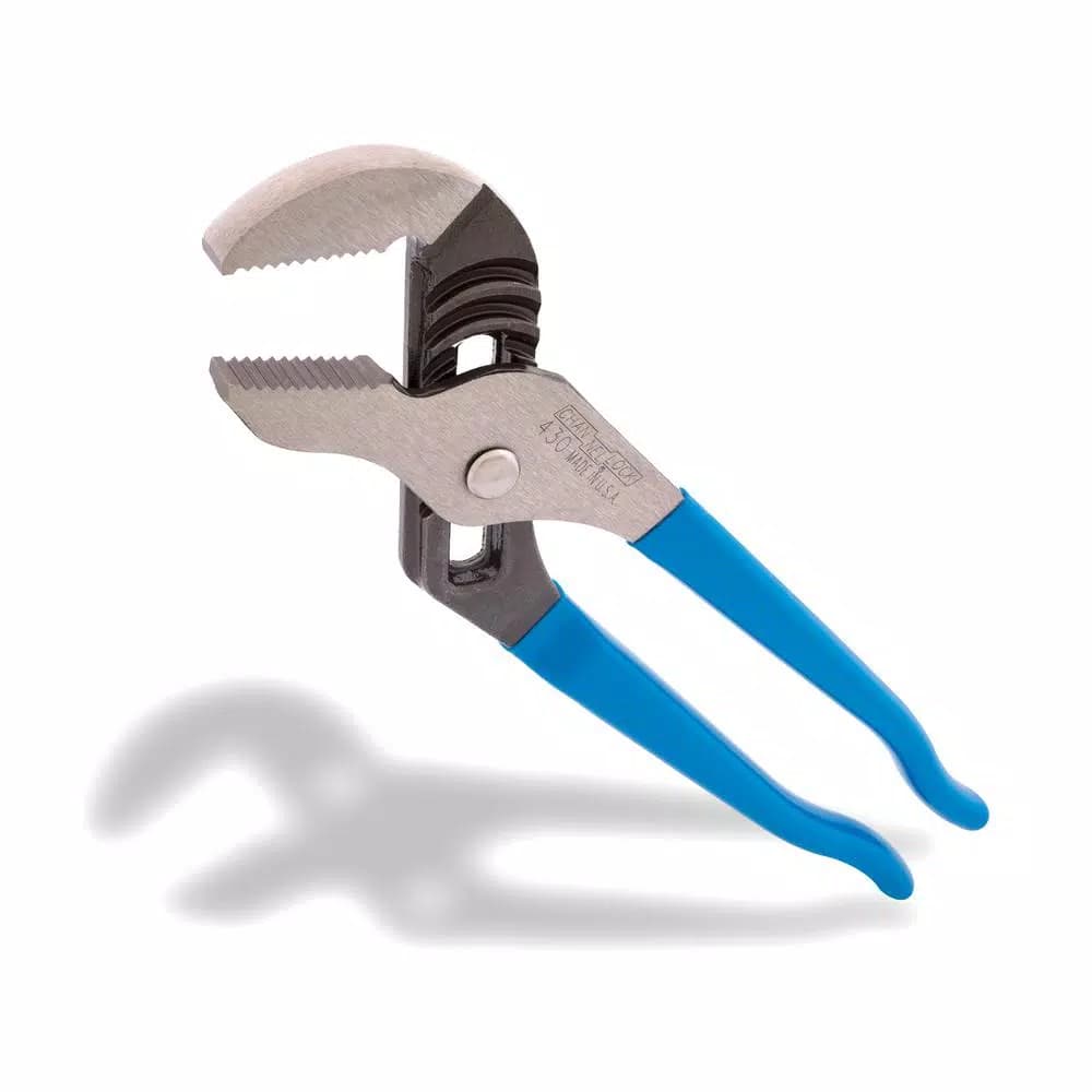 Channellock 10 in. Tongue and Groove Pliers with Blue Comfort Grips