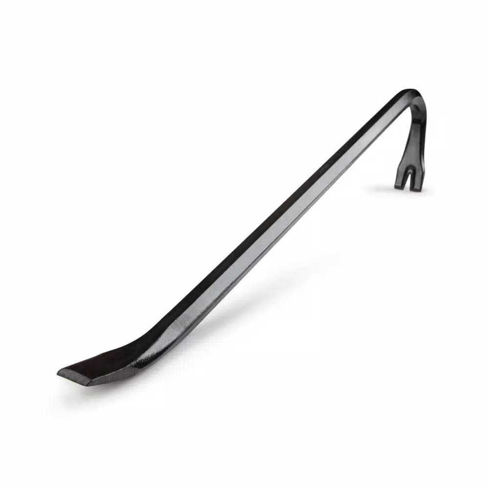 TEKTON 18 in. Wrecking Bar Pry Bar with Chisel Ends and V Nail Slot