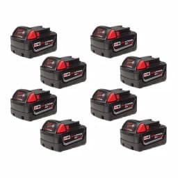 Milwaukee M18 18V REDLITHIUM XC 3.0Ah Lithium-Ion Battery Pack (8-Pack) thumbnail 1