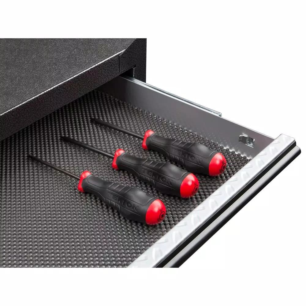 TEKTON 3-Piece Square Recess Screwdriver Set, Chrome Molybdenum Steel Blades