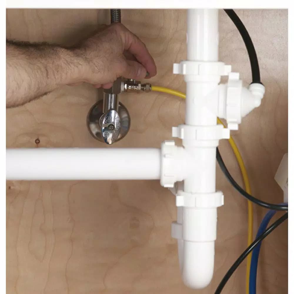 GE Under Sink Reverse Osmosis Water Filtration System with Chrome Faucet