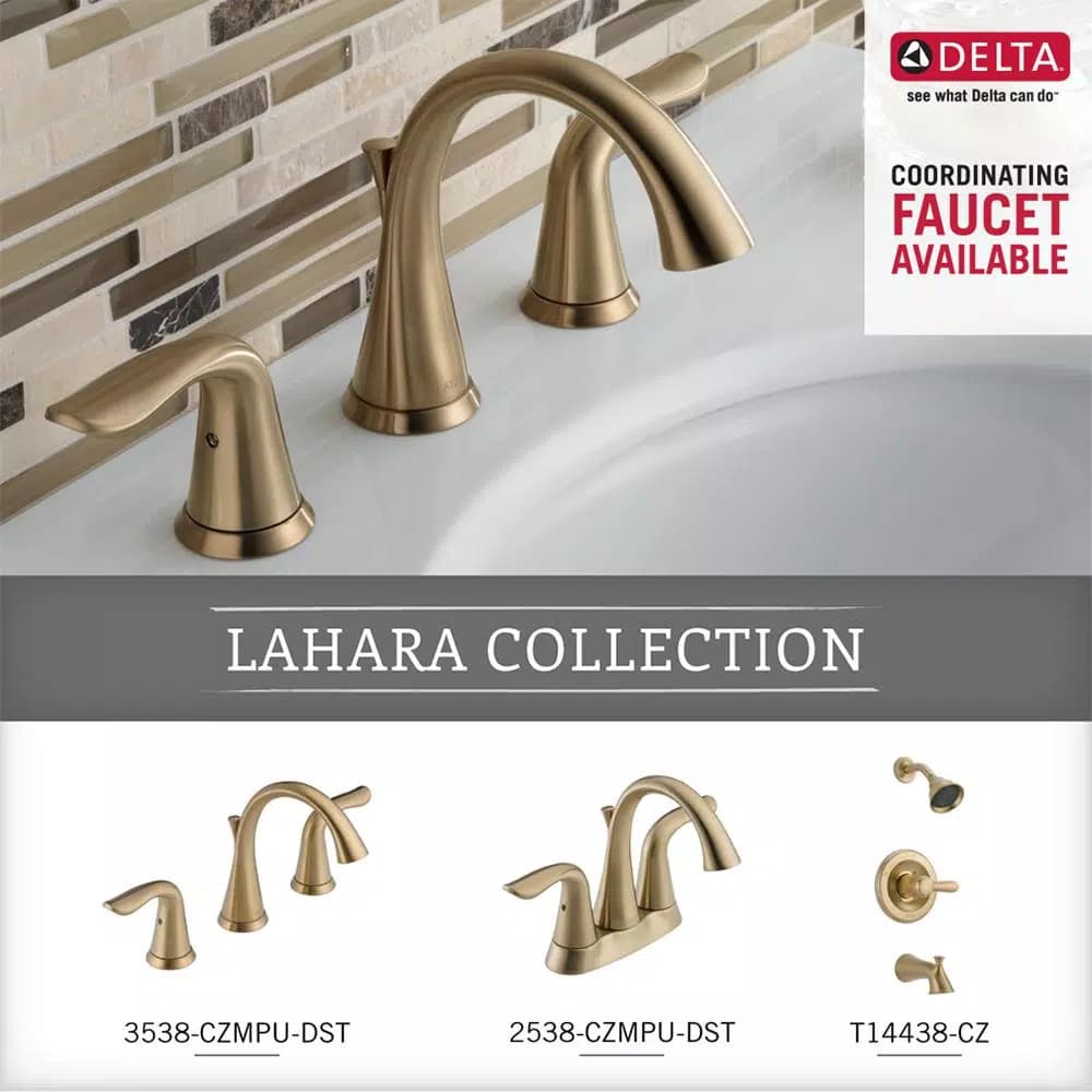 Delta Lahara 18 in. Towel Bar, Champagne Bronze