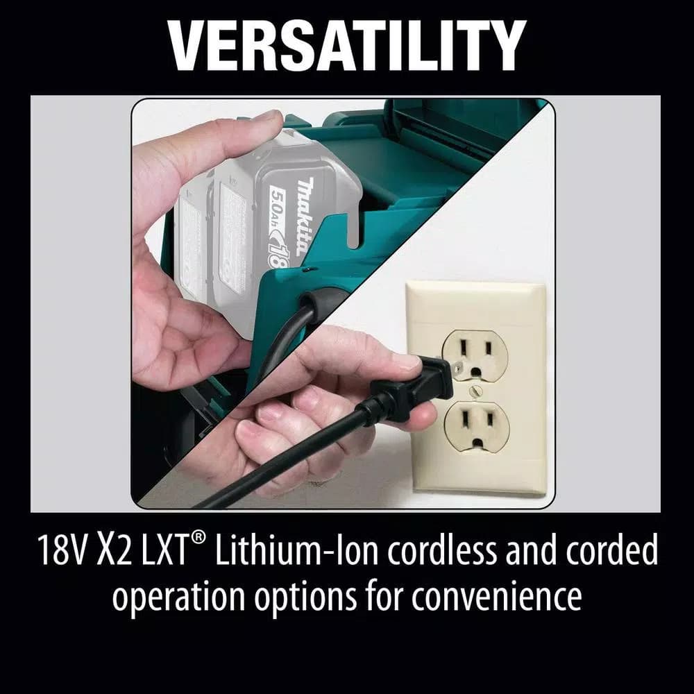 Makita 18V X2 LXT Cordless/Corded 2.1 Gallon Dry Vacuum (Tool Only)