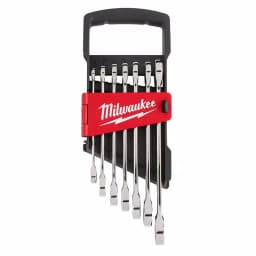 Milwaukee 7-Piece Metric Ratcheting Combination Wrench Set thumbnail 11