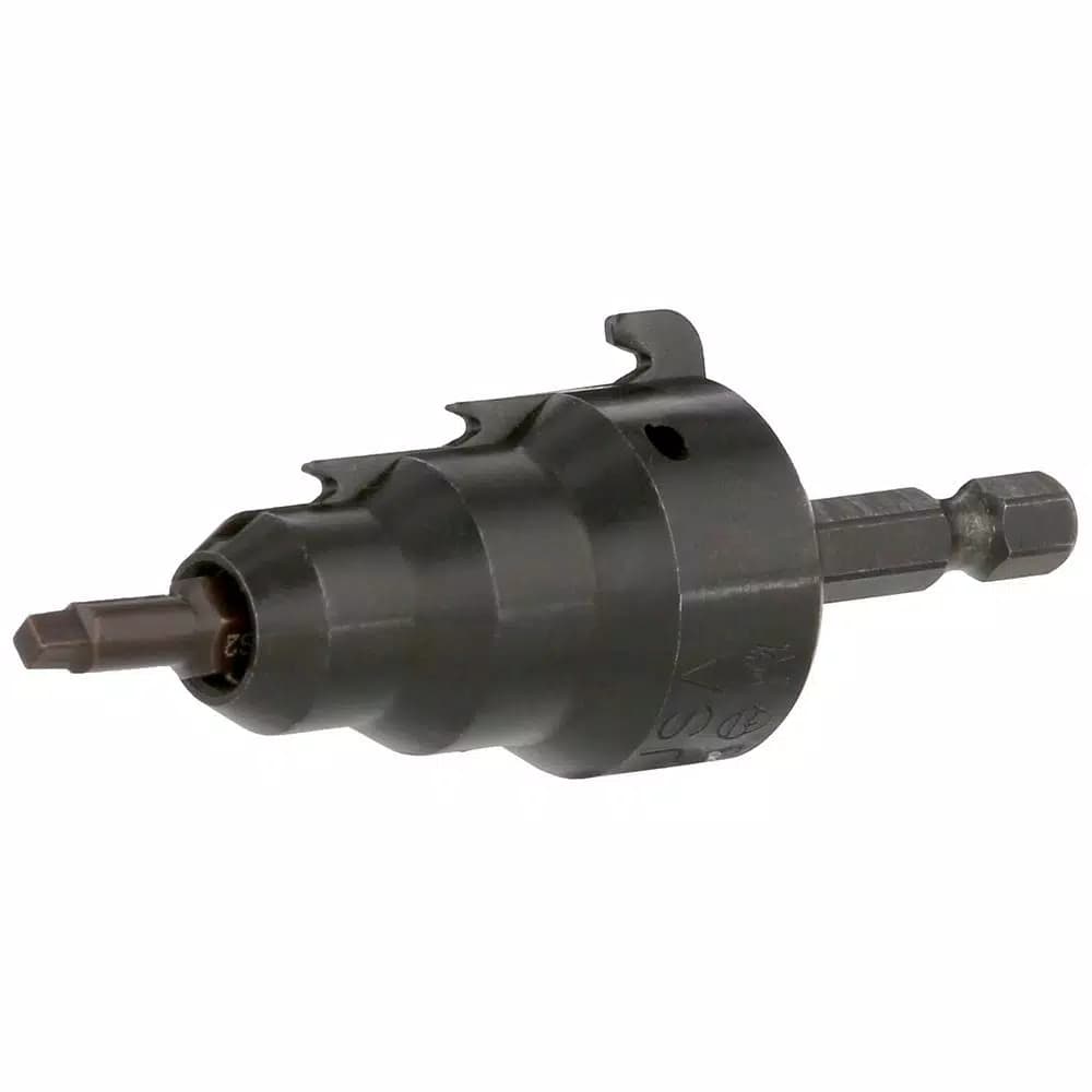 Klein Tools Conduit Reamer Drill Head with #2 Square Recess Bit for 1/2 in., 3/4 in., and 1 in. Conduit