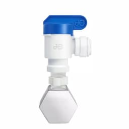 APEC Water Systems APEC Reverse Osmosis Tank Ball Valve, 3/4 in. NPTF to 3/8 in. Output, for 14 or 20 Gallon Storage Tanks thumbnail 1