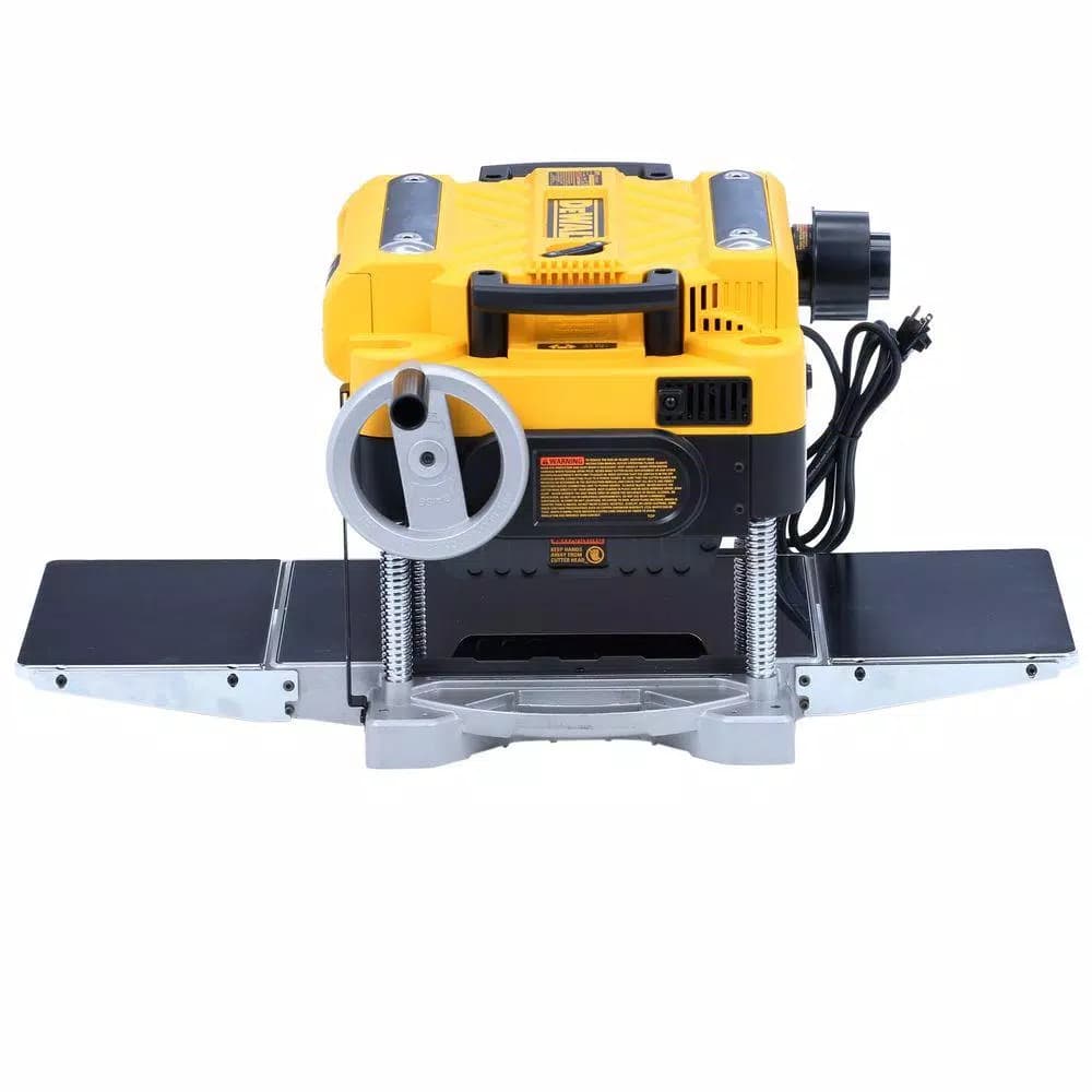 DEWALT 13 in. Heavy-Duty 2-Speed Thickness Planer with 3-Knife Cutterhead and Tables