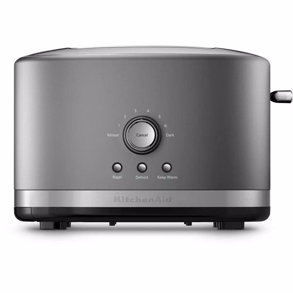 KitchenAid KMT2116CU 2-Slice Contour Silver Wide Slot Toaster