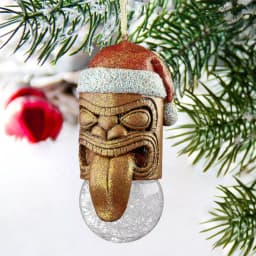 Design Toscano Lono Tiki South Seas Holiday Ornament, 4.5 in. thumbnail 6