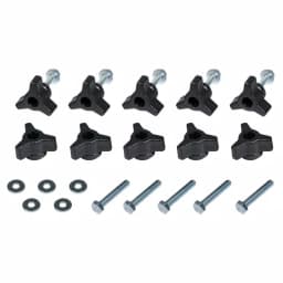 POWERTEC T-Track Knob Set, 1/4-20 in. x 1-1/2 in. Bolts with Washers (10-Set) thumbnail 1