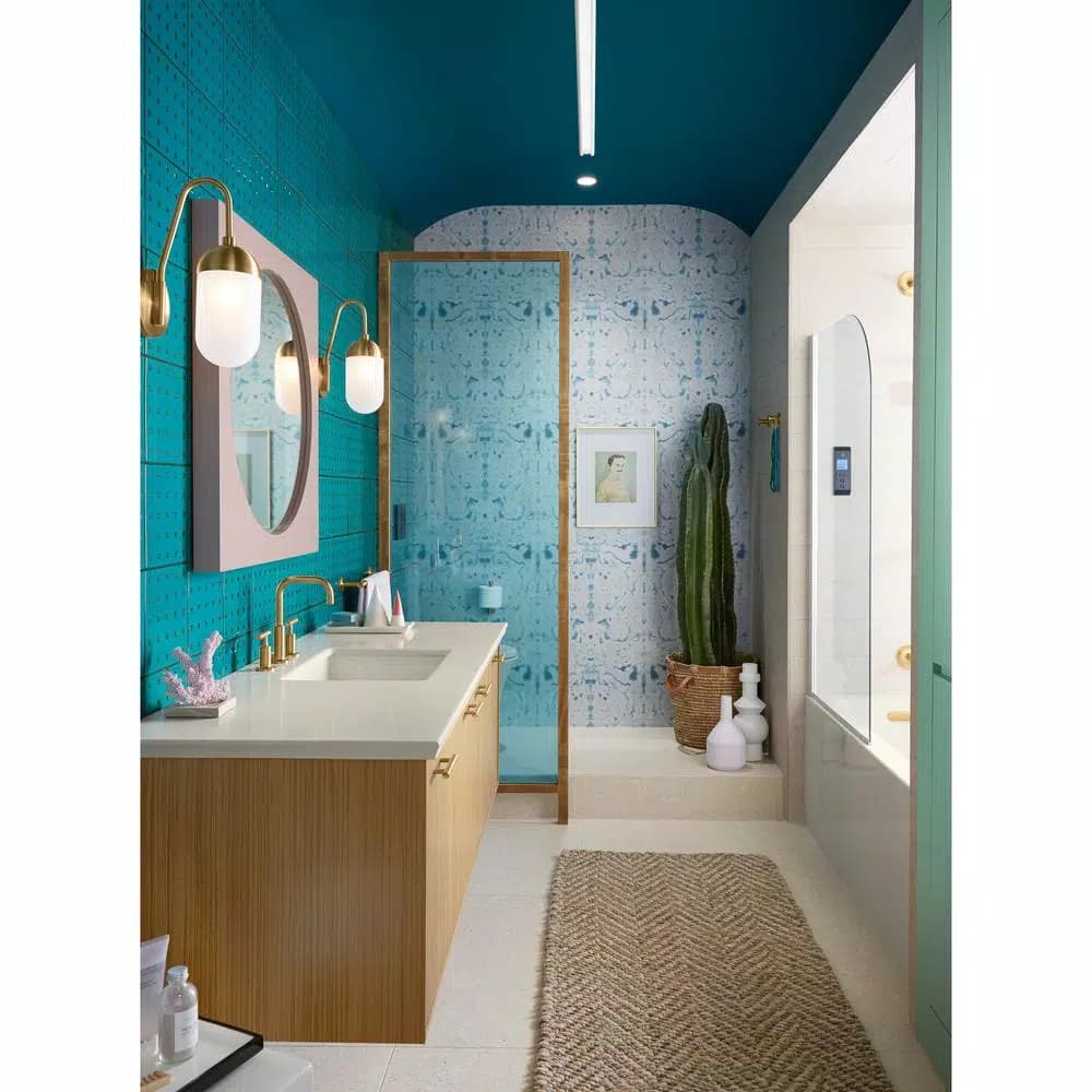 KOHLER Purist 24 in. Single Towel Bar in Vibrant Moderne Brushed Gold