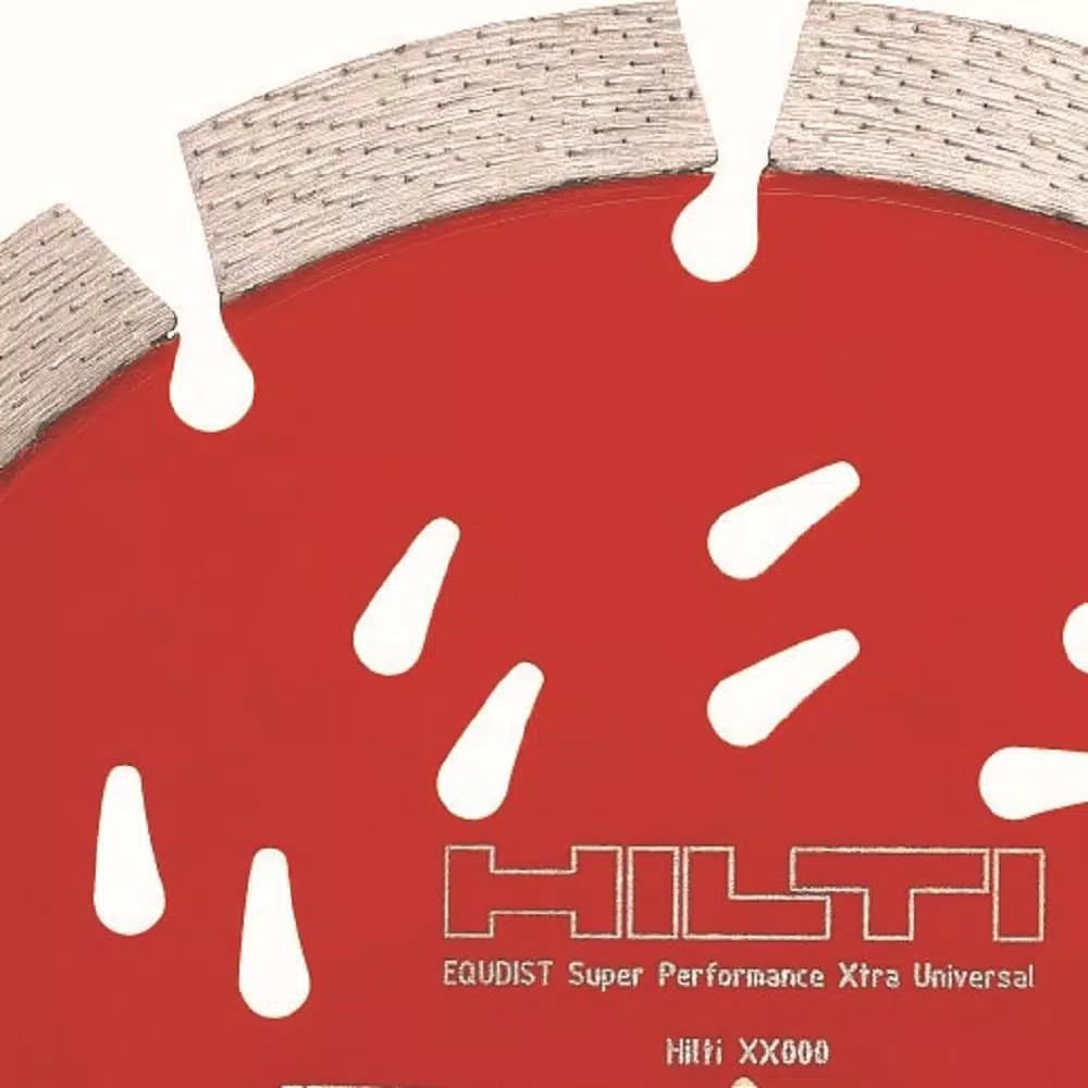 Hilti Super Premium-X Universal Diamond Saw Blade, 12 in. x 1 in.