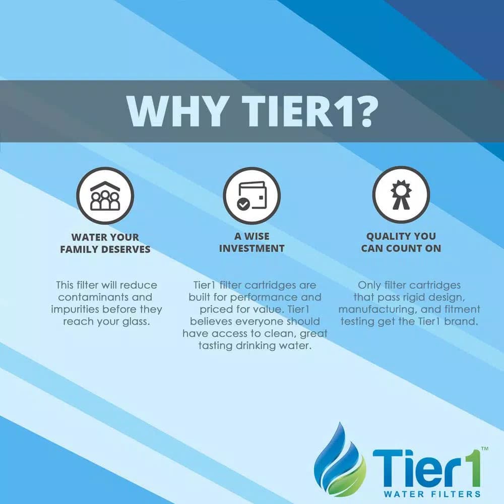 Tier1 Essential Series 48,000 Grain High Efficiency Digital Water Softener - Black