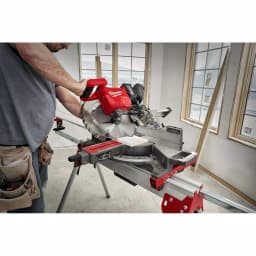 Milwaukee M18 FUEL 12 in. Dual Bevel Sliding Compound Miter Saw with Stand (Tool-Only) thumbnail 5