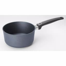 WOLL Diamond LITE 2.6 qt. Cast Aluminum Nonstick Sauce Pan with Glass Lid, Induction Ready, Gray thumbnail 2