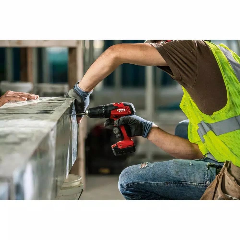 Hilti SF 2H-A 12V Cordless Hammer Drill Driver Kit with 2 Batteries, Charger, and Bag