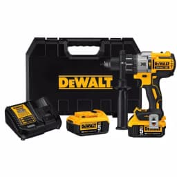DEWALT 20V MAX XR Brushless 1/2 in. Hammer Drill Kit with (2) 5 Ah Batteries & Charger thumbnail 1