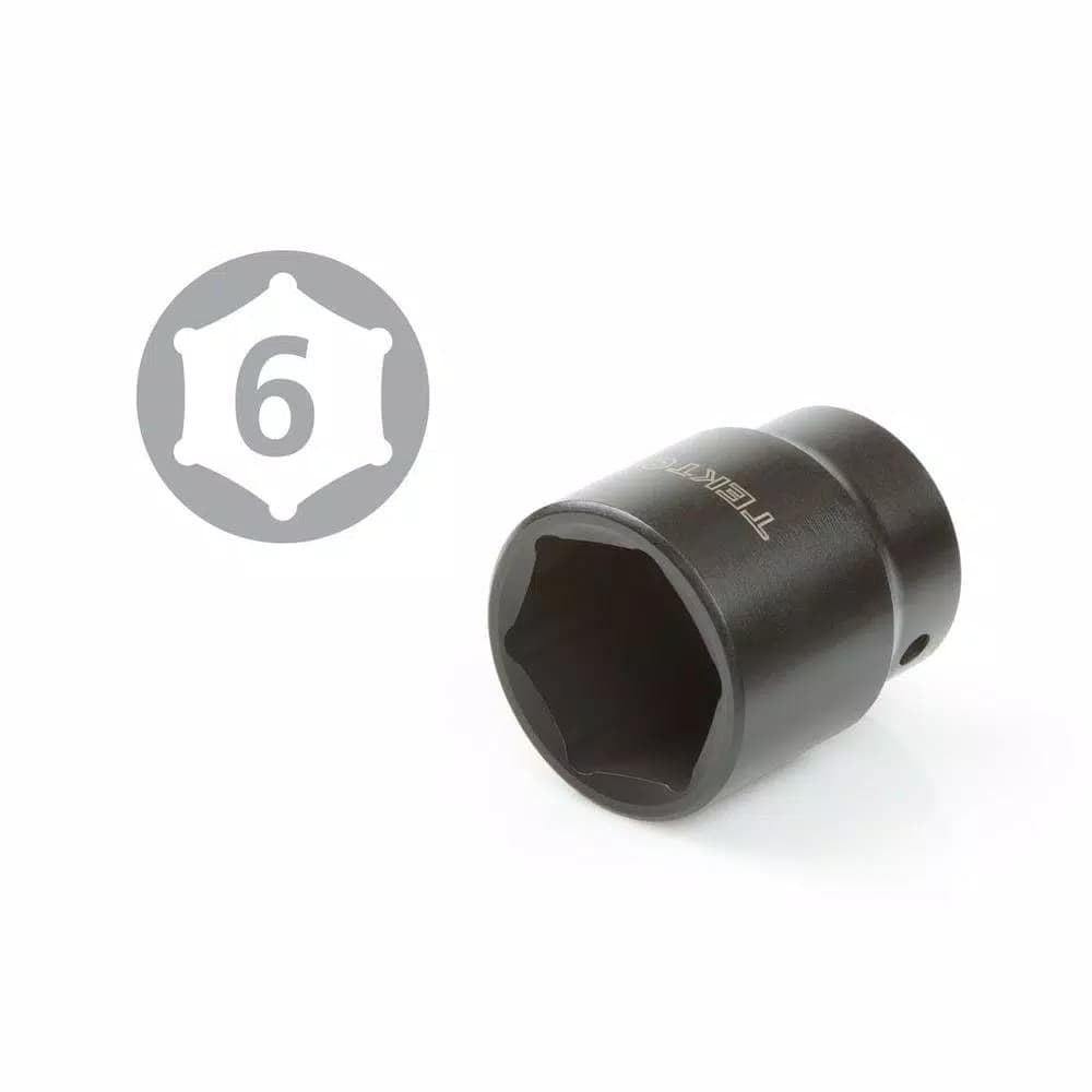 TEKTON 21-Piece 3/4 in. Drive Impact Socket Set, 3/4-2 in. Sizes, with Ratchet and Breaker Bar