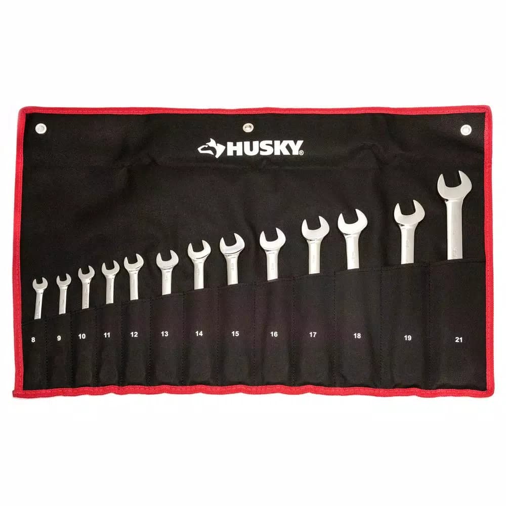 Husky 13-Piece Master Metric Flex Head Ratcheting Wrench Set