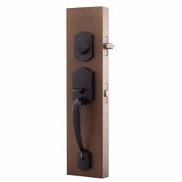Copper Creek Heritage Black Handleset with Waverlie Lever Trim thumbnail 2
