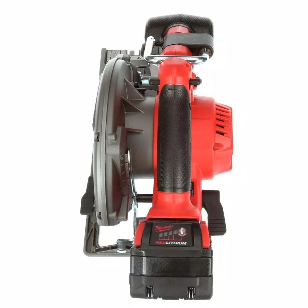 Milwaukee M18 FUEL 6-1/2 in. Brushless Cordless Circular Saw Kit with 5.0 Ah Battery and Charger
