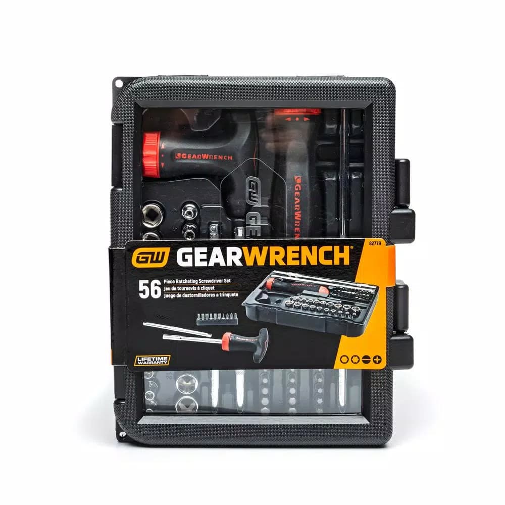GearWrench 56-Piece GearDriver Ratcheting Screwdriver Set