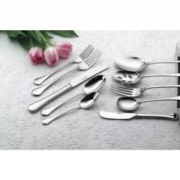 Oneida Puccini 18/10 Stainless Steel Teaspoons, European Size (Set of 12) thumbnail 5
