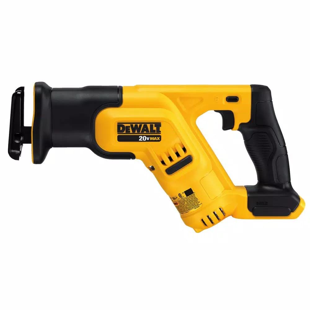 DEWALT 20V MAX Cordless Compact Reciprocating Saw with 5.0Ah Battery