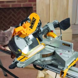DEWALT 12 in. 15 Amp Double-Bevel Sliding Compound Miter Saw with 60T Fine Finish Blade thumbnail 5