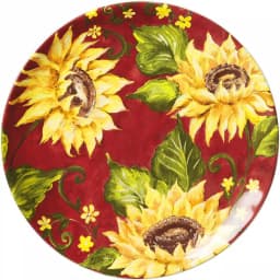 Certified International Sunset Sunflower 16-Piece Ceramic Dinnerware Set, Service for 4 thumbnail 4