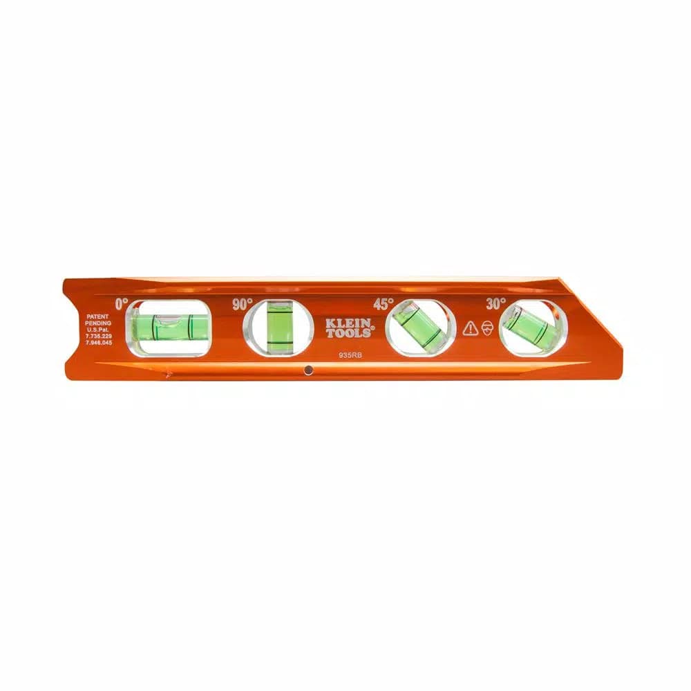Klein Tools 8 in. Aluminum Torpedo Billet Level with Rare Earth Magnets