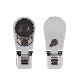 TEKTON 3/8 in. Drive x 12 in. Flex Head Bent Handle Ratchet, 90-Tooth thumbnail 2