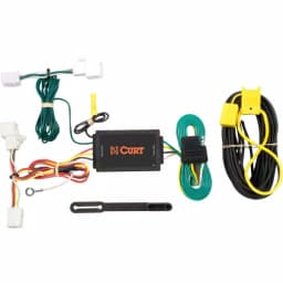 CURT Custom Vehicle-Trailer Wiring Harness, 4-Way Flat, for Mazda 2 Hatchback & CX-9 thumbnail 1