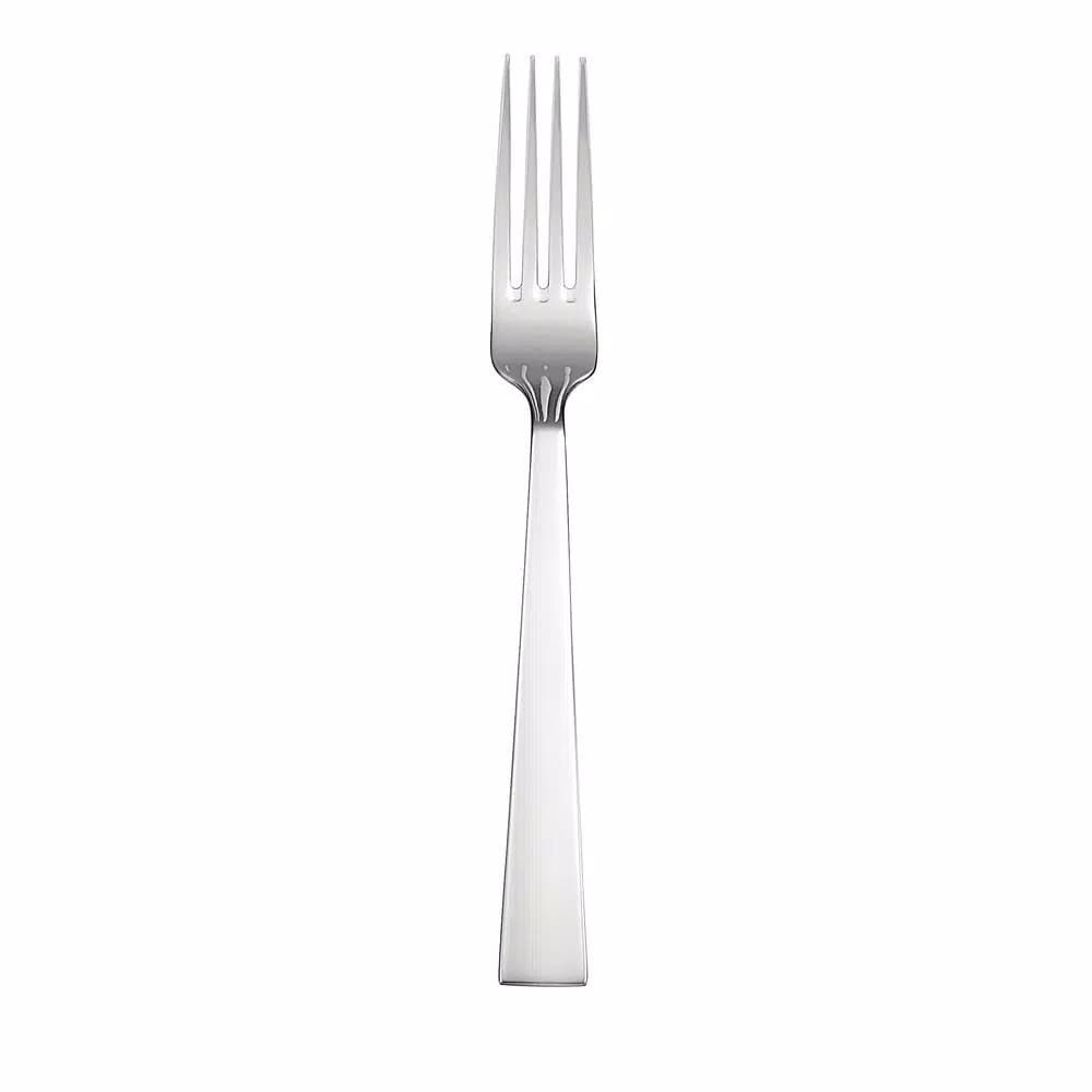 Oneida Fulcrum 18/10 Stainless Steel Dinner Forks, European Size (Set of 12)