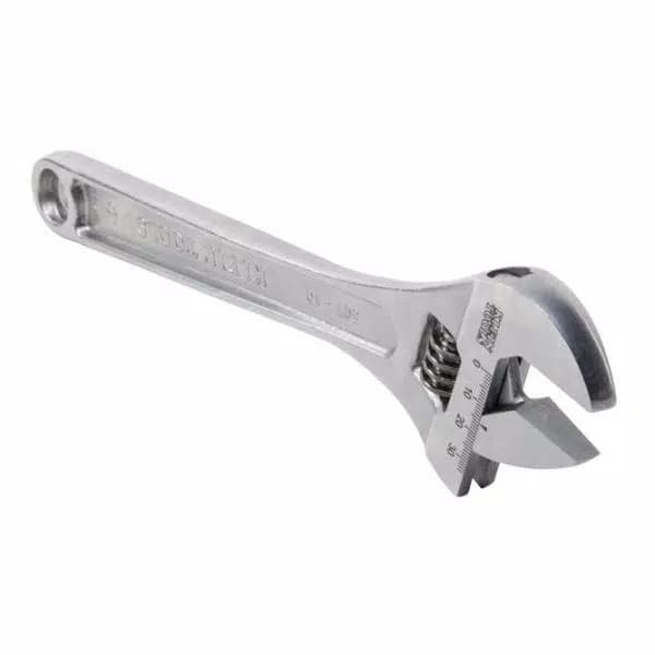 Klein Tools 10 in. Extra Capacity Adjustable Wrench, 1-5/16 in. Jaw Capacity