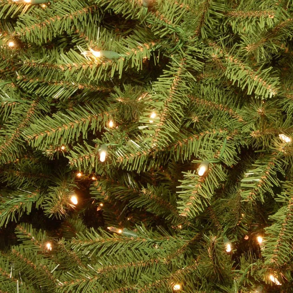 Unbranded 7.5 ft. Dunhill Fir Pre-Lit Artificial Christmas Tree with 700 Dual Color LED Lights