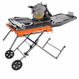 RIDGID 10 in. Wet Tile Saw with Stand, Beast Series, 3.3 HP, 34 in. Rip Capacity thumbnail 1